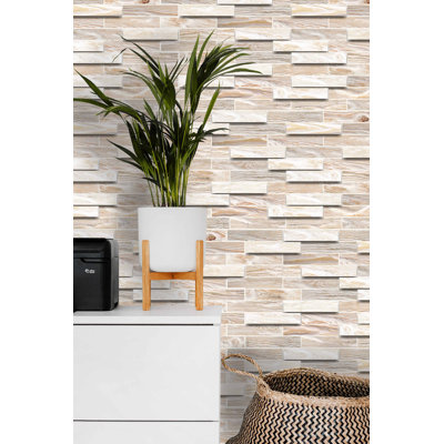 19" x 39" 3D Wall Panel (5-Pack)
