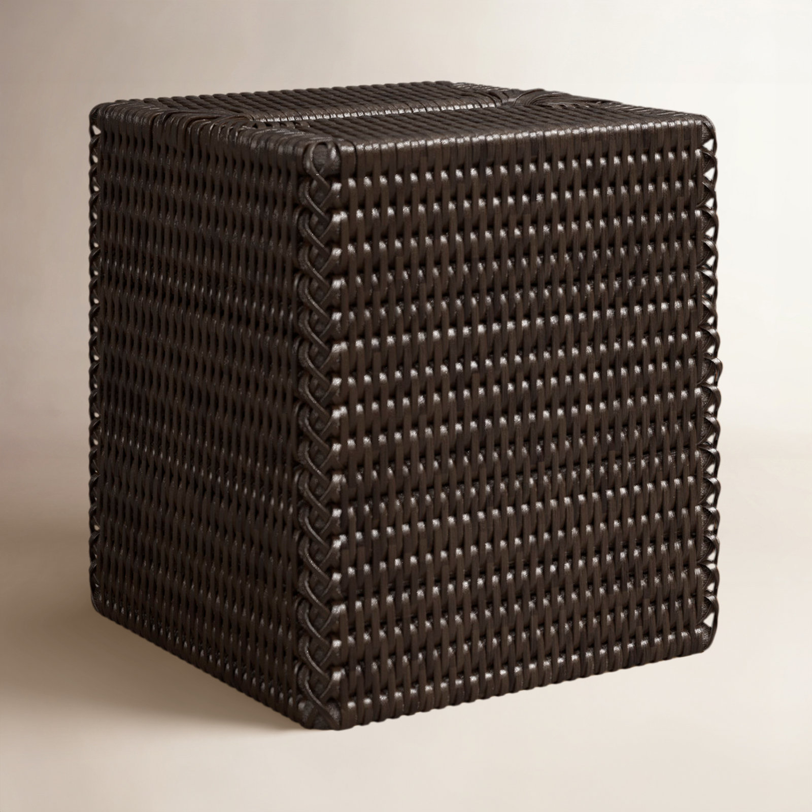 Bathroom Storage Container, Tudor Black