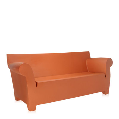 Bubble Club 74.38'' Wide Rectangle Loveseat