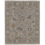 Corbitt Hand Knotted Wool Oriental Area Rug