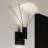 Suspenders Aluminum Armed Sconce