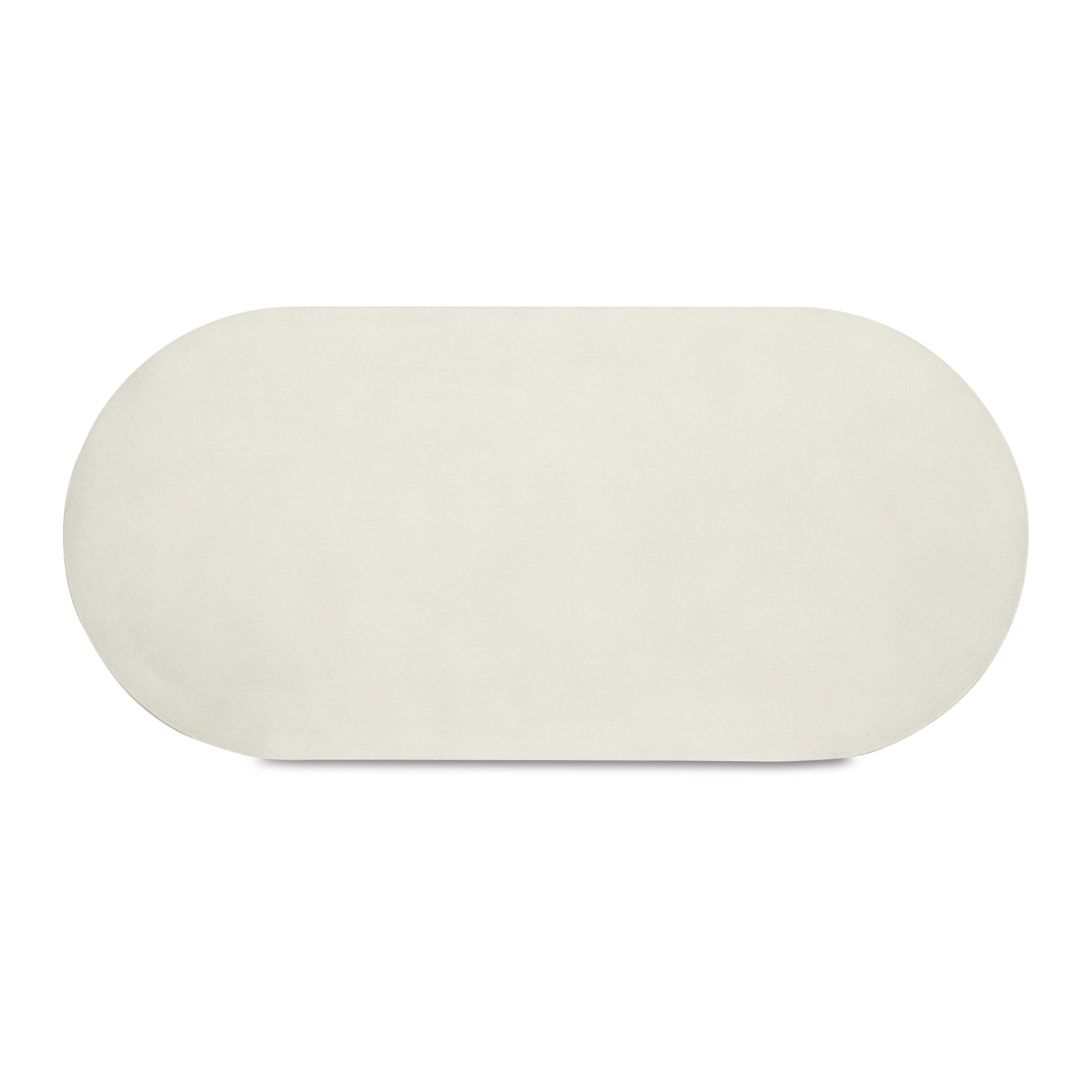 Ansel 39.37'' Concrete Outdoor Dining Table, Cream