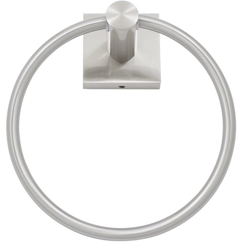 Vienna Towel Ring, Satin Nickel