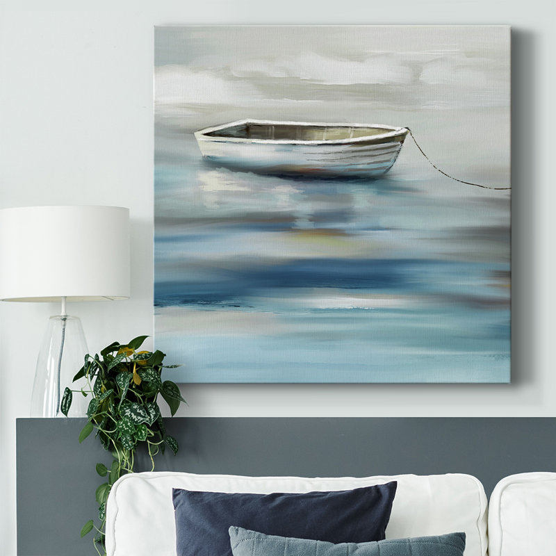 " Shoreline I ", 16" H x 16" W x 1.5" D