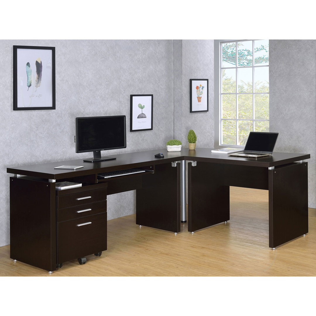 Zimal 2-Piece Desk Set Latitude Run®