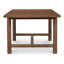 Kempton Dining Table Brown