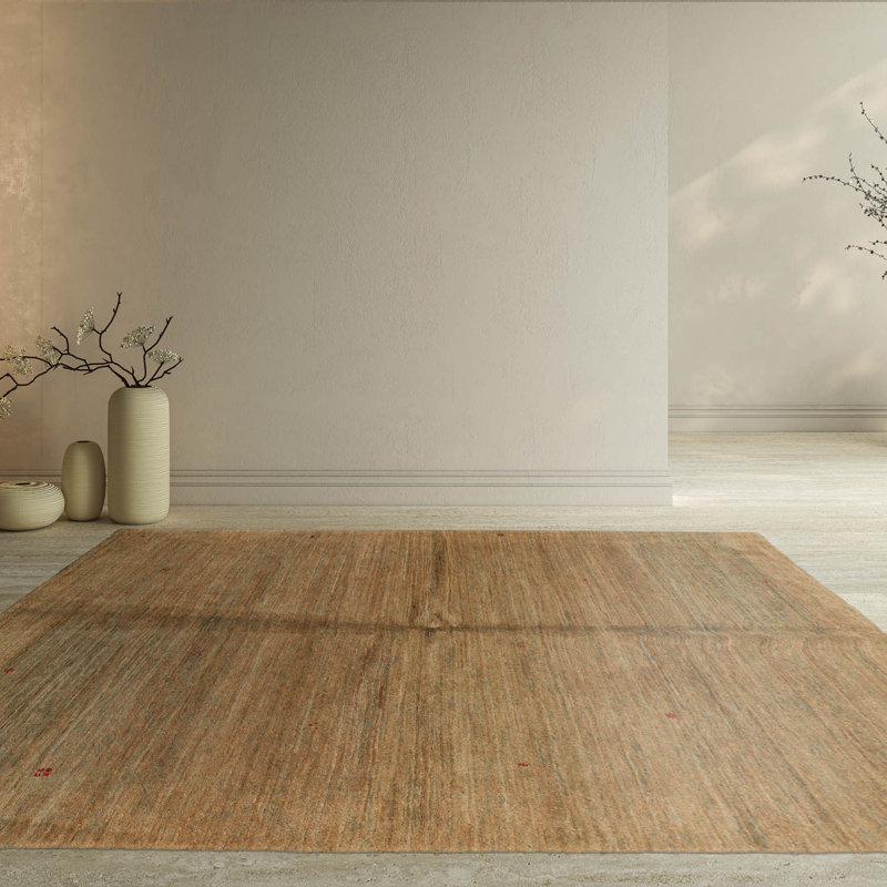Siwar One-of-a-Kind 4'4" X 6'1" Wool Area Rug in Moss