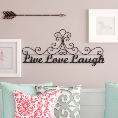 Farmhouse Wall Decor on Metal