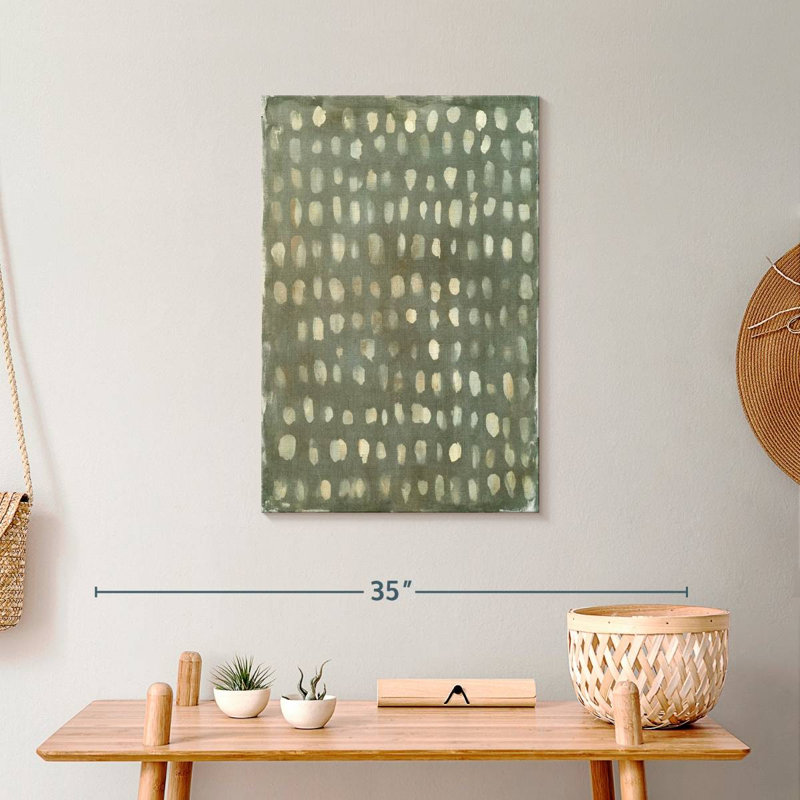 Oval Dot Pattern, 24" H x 16" W