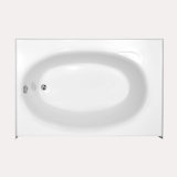 Studio Kona 60" x 36" Alcove Soaking Bathtub