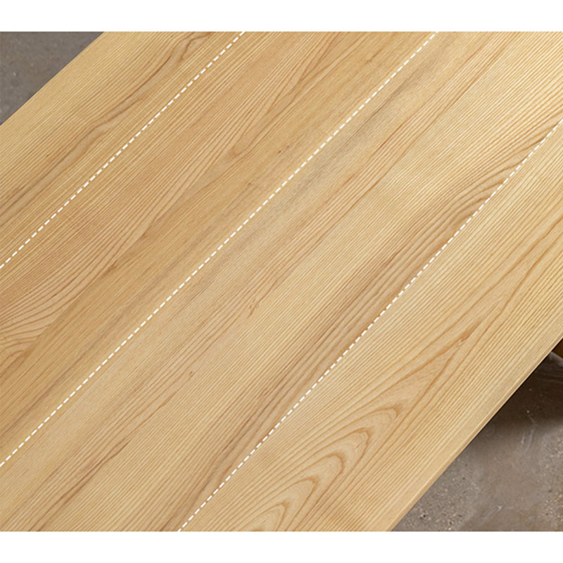 Ensemble de table créative en bois massif de style japonais, H 29,5 po x L 70,8 po x l 31,4 po