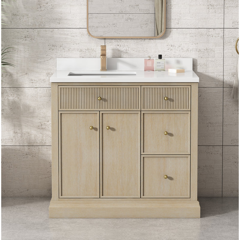 Meuble-lavabo de culture 36 "avec dosseret Maxbano