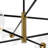 8 - Light X-shape Tiered Sputnik Design Glass Linear Led Chandelier-1504378812
