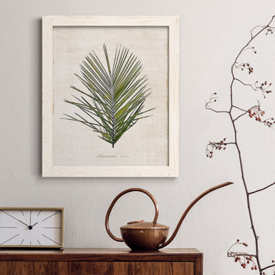 Palm Botanical I - Peinture sur toile encadrée