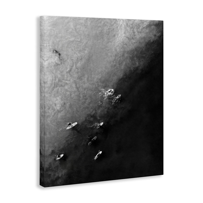 Art mural sur toile de planches de surf par Daphne Polselli, H 40 po x l 30 po