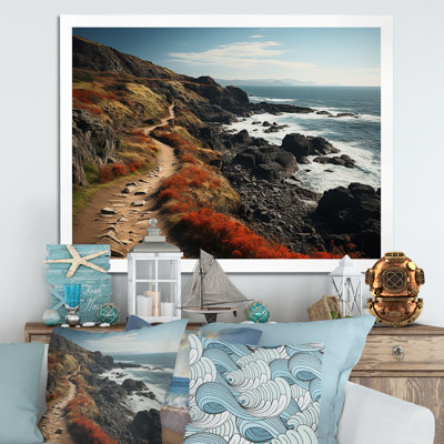 «Bablu Coastal Path I», reproduction sur toile