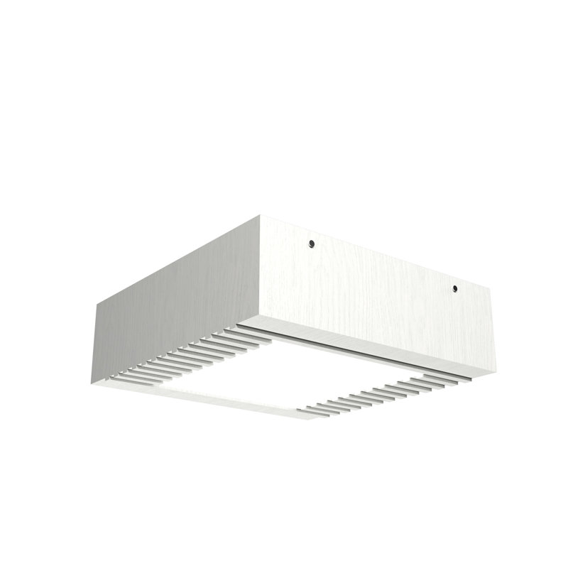 Ripado 1 - Light LED Flush Mount, 4.68" H x 15.6" W x 15.6" D, Organic White
