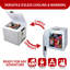 Koolatron Voyager P27 Thermoelectric Iceless 12V Cooler Warmer - Grey