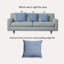 Housse et insert de coussin carré en tricot Marled-284040443-305312049-305312053