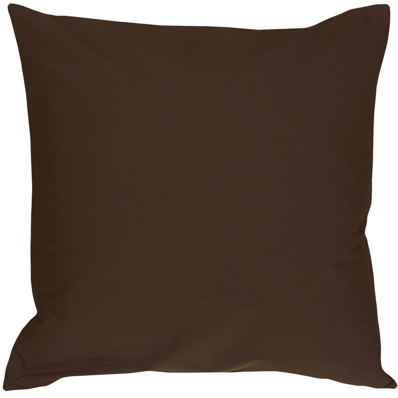Caravan Throw Pillow, 20" H x 20" W x 6" D, Brown