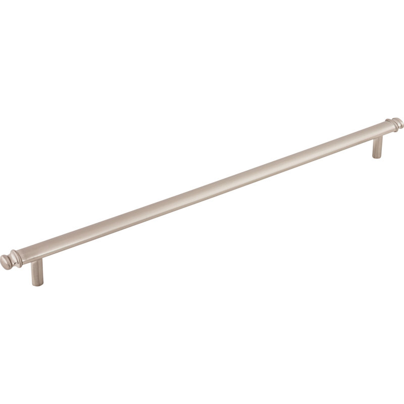 Julian Bar pull, Brushed Satin Nickel, 12" Center to Center
