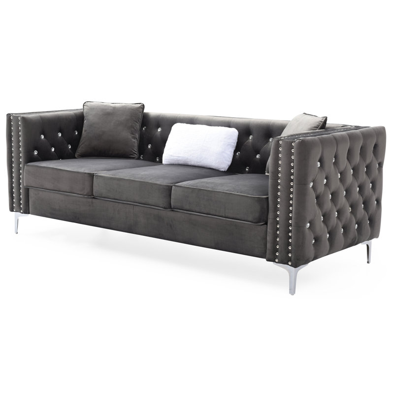 Paige G822A-S Sofa, Gray