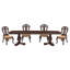 Magnifique table de salle à manger rectangulaire de conception traditionnelle 1pc