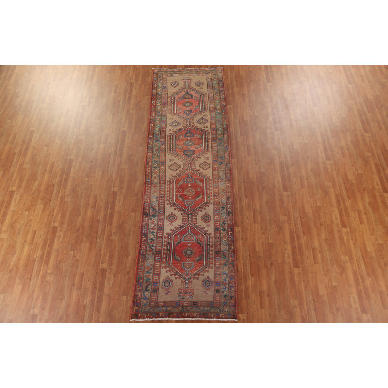 Tapis de couloir géométrique 4 x 13