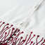 Flora Christmas Tree Skirt in Red