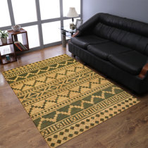 Floral Vine Welcome Half Circle Braided Rug 19.5x36 - with Pad in 2023