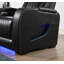 Montenegro Upholstered Power Reclining Home Theater Seating with Cup Holder