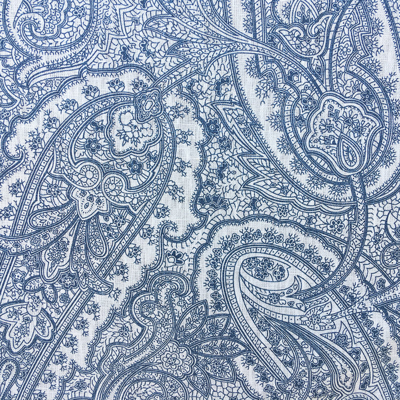 Paisley, Oyster Denim