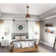 36" Loki 4 - Blade Standard Ceiling Fan with Light Kit Included