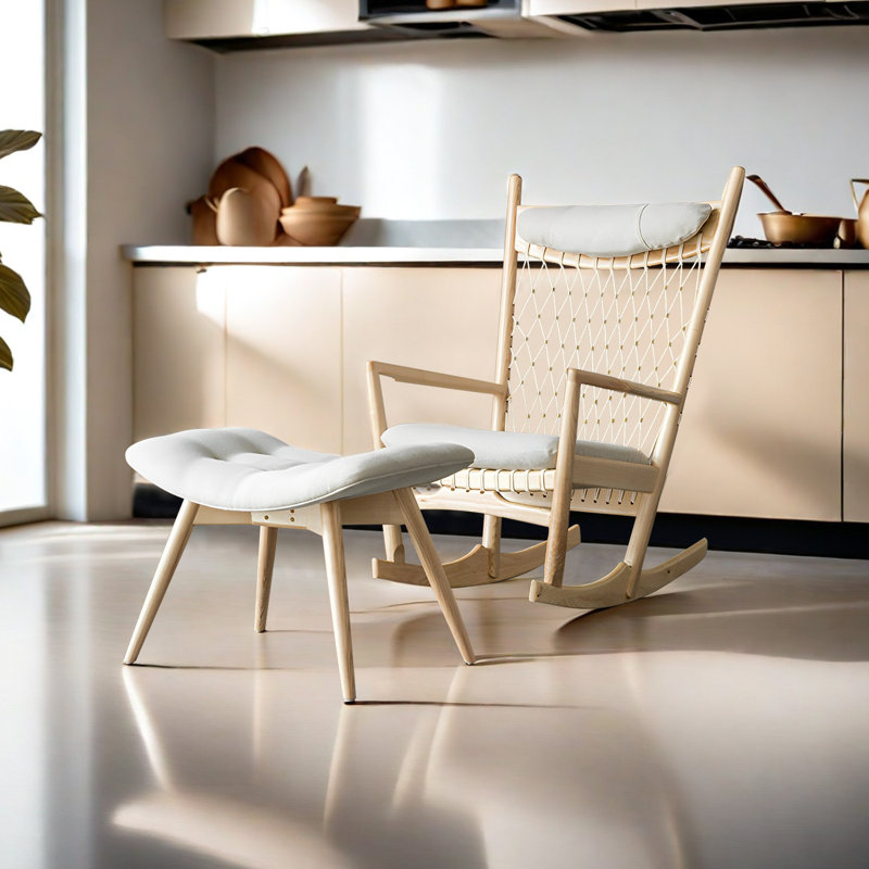 Solid Wood Rocking Chair