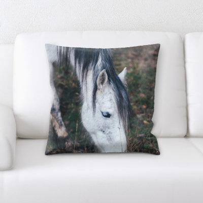 Microsuede Throw Pillow