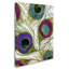 «Peacock Feathers I» par Jadaya, impression sur toile tendue-20094726-73196333