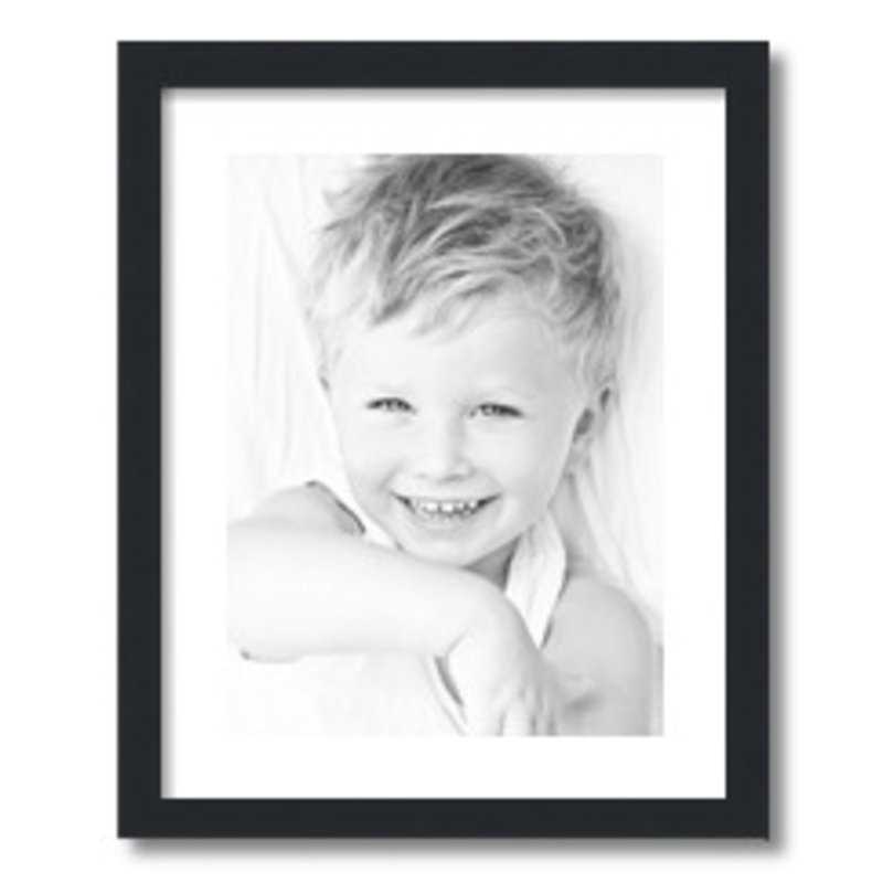 Matte Picture Frame with Mat, Crisp