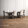 Lydon 6 - Person Extendable Double Pedestal Dining Set