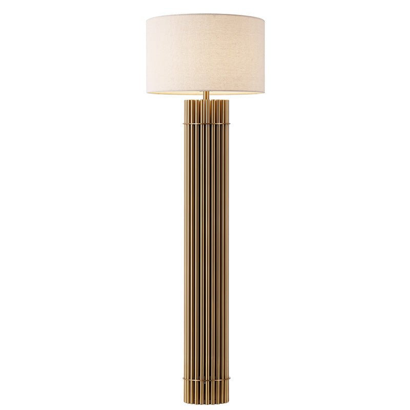 Lampe sur pied 63 po Gaudreau, Bronze