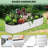 Raised Garden Bed,Galvanized Raised Bed,Garden Boxes Outdoor,Open-Ended Base Galvanized Planter,Planter Raised Boxes,Metal Garden Box for Vegetables, Flowers,Rubber Edge, Planter Garden Boxes Outdoor-278879766-278879767