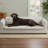 Comfortable oversized rectangular pet bed-1018667670
