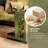 Green Vintage Solid Ash Rolling Coffee Cart