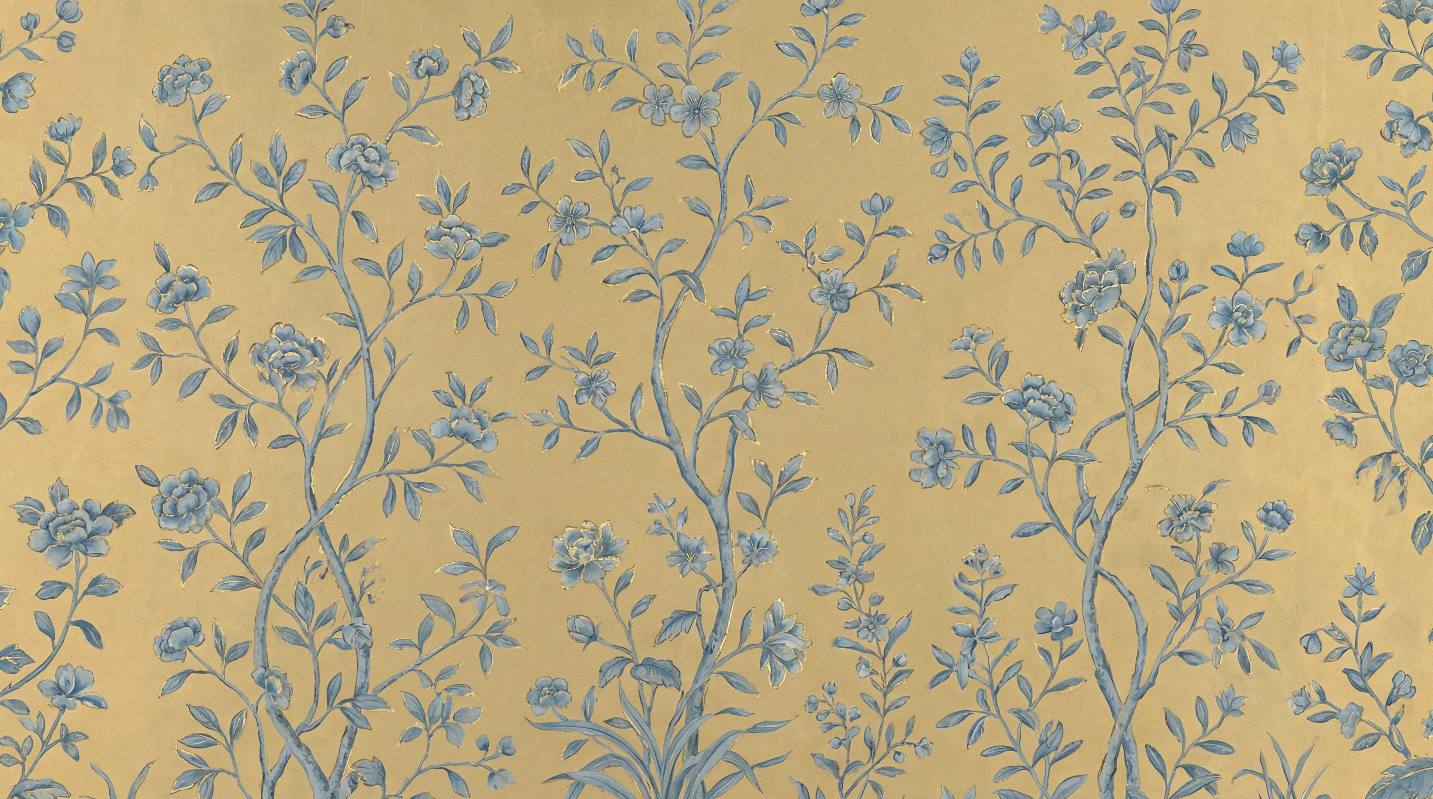 Lark Manor™ Floral Wallpaper Vintage Elegant Removable Wall Decor | Wayfair