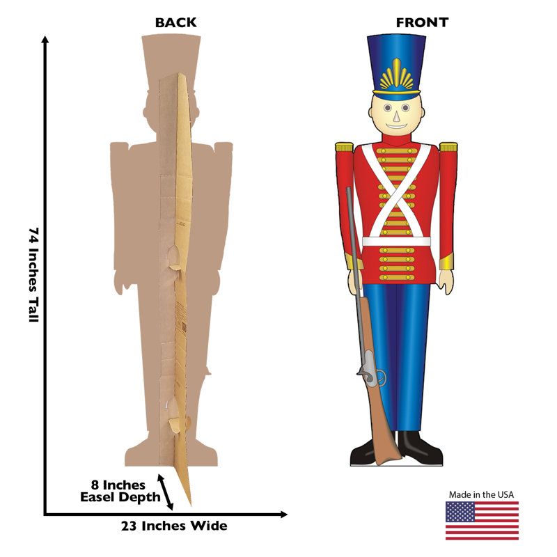 Christmas 74'' Cardboard Standup