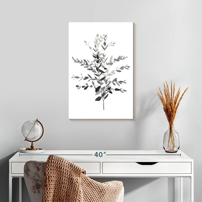 Harnek Paynes Grey Botanicals II, 24" H x 16" W