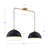 2-Light Kitchen Island Pendant-1853738083