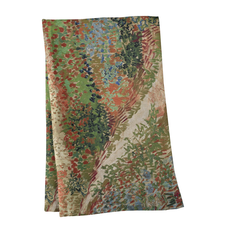 Serviette à thé bluhender garten, Polyester sergé, Orange
