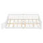 Lit grand format avec garde-corps et porte pour enfants, blanc-1591474637-1591474639
