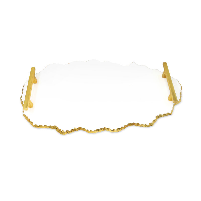 House Of Hampton® Junivar Glass Platter