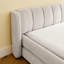 Très grande base de lit tapissier avec tissu épais-265524190